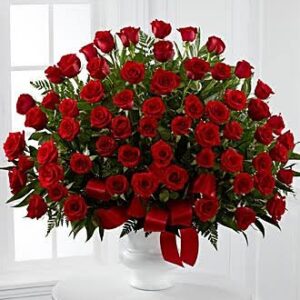 Gran arreglo de rosas